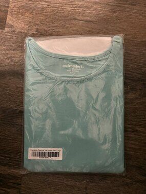 Real Comfort by Chadwicks Ladies PL Mineral Blue Tank Top Shirt NEW